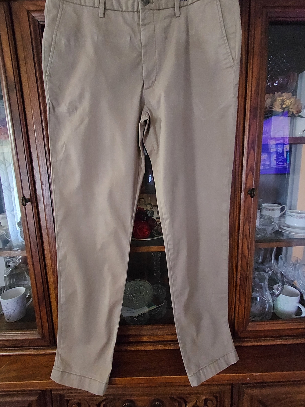 Banana Republic Khaki Straight Chinos, Slim Fit, 36x34. NWT